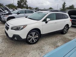 Subaru Vehiculos salvage en venta: 2019 Subaru Outback 2.5I Limited