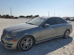 Salvage cars for sale at Taylor, TX auction: 2014 Mercedes-Benz C 250