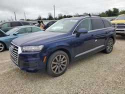 Salvage cars for sale at Arcadia, FL auction: 2019 Audi Q7 Premium Plus