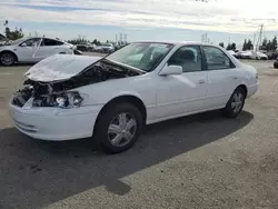 Toyota Camry ce salvage cars for sale: 2001 Toyota Camry CE