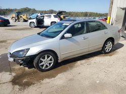 Salvage cars for sale at auction: 2003 Honda Accord EX