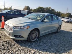 Salvage cars for sale at Mebane, NC auction: 2014 Ford Fusion SE Hybrid