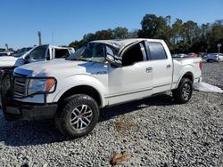 Salvage cars for sale at Tifton, GA auction: 2011 Ford F150 Supercrew