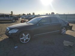 Salvage cars for sale at Martinez, CA auction: 2011 Mercedes-Benz S 550