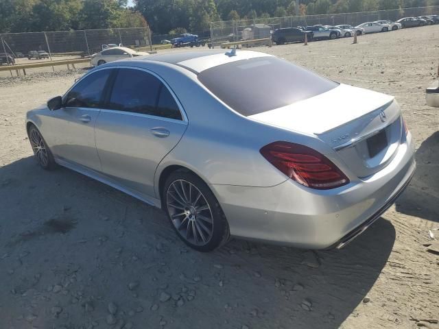 2016 Mercedes-Benz S 550