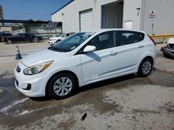 Flood-damaged cars for sale at auction: 2017 Hyundai Accent SE