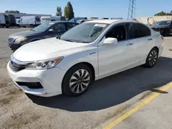 Salvage cars for sale at Hayward, CA auction: 2017 Honda Accord Hybrid