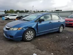 Honda salvage cars for sale: 2010 Honda Civic VP