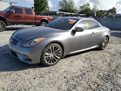 Salvage cars for sale at Opa Locka, FL auction: 2013 Infiniti G37 Sport