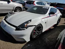 Salvage cars for sale from Copart Elgin, IL: 2016 Nissan 370Z Base