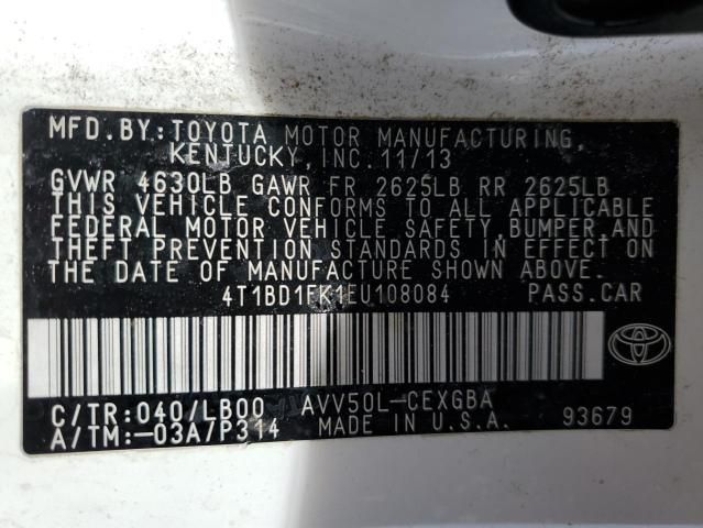 2014 Toyota Camry Hybrid