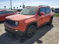 Carros dañados por inundaciones a la venta en subasta: 2017 Jeep Renegade Latitude