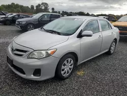 Toyota salvage cars for sale: 2013 Toyota Corolla Base