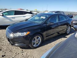 Salvage cars for sale at Cahokia Heights, IL auction: 2018 Ford Fusion SE