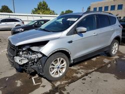 Salvage cars for sale at Littleton, CO auction: 2017 Ford Escape SE