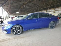 Salvage cars for sale at Phoenix, AZ auction: 2021 Honda Accord Sport SE