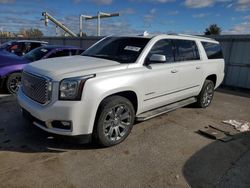 Salvage cars for sale from Copart Kansas City, KS: 2016 GMC Yukon XL Denali