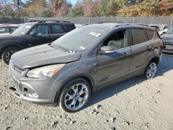 Salvage cars for sale at Waldorf, MD auction: 2013 Ford Escape Titanium