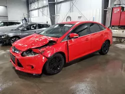 Salvage cars for sale at Ham Lake, MN auction: 2012 Ford Focus SEL