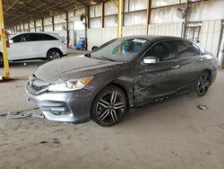 Salvage cars for sale from Copart Phoenix, AZ: 2016 Honda Accord Sport