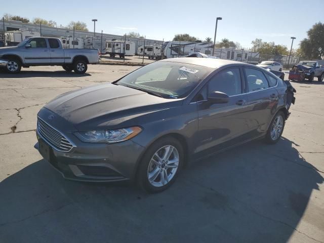 2018 Ford Fusion SE Hybrid