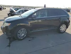 Salvage cars for sale at Grand Prairie, TX auction: 2010 Ford Edge Limited