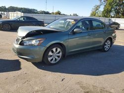 Salvage cars for sale at Dunn, NC auction: 2009 Honda Accord EXL