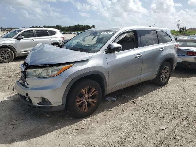 2016 Toyota Highlander LE