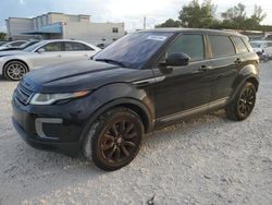 Salvage cars for sale at Opa Locka, FL auction: 2016 Land Rover Range Rover Evoque SE