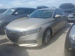 Salvage cars for sale at auction: 2019 Honda Accord LX