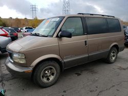 GMC Safari xt salvage cars for sale: 1999 GMC Safari XT