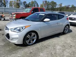 Salvage cars for sale at Spartanburg, SC auction: 2012 Hyundai Veloster