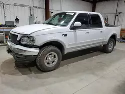 Salvage cars for sale from Copart Chicago: 2001 Ford F150 Supercrew