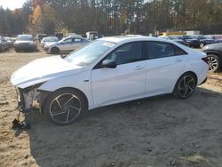 Hyundai salvage cars for sale: 2023 Hyundai Elantra N Line