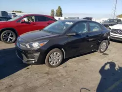 Salvage cars for sale at Hayward, CA auction: 2021 KIA Rio LX