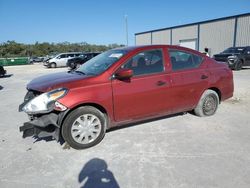 Salvage cars for sale at Apopka, FL auction: 2016 Nissan Versa S