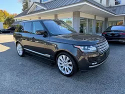 Cars Selling Today at auction: 2016 Land Rover Range Rover Supercharged