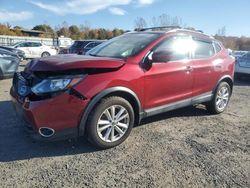 Salvage cars for sale at Assonet, MA auction: 2019 Nissan Rogue Sport S