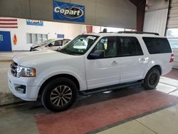 Salvage cars for sale at Angola, NY auction: 2016 Ford Expedition EL XLT