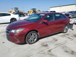 Salvage cars for sale from Copart Haslet, TX: 2017 Toyota Camry LE