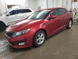 Salvage cars for sale at Madisonville, TN auction: 2015 KIA Optima LX