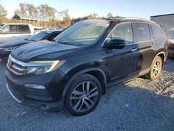 Salvage cars for sale at China Grove, NC auction: 2017 Honda Pilot Touring