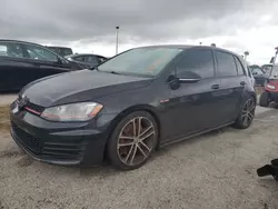 2017 Volkswagen GTI S/SE en venta en Riverview, FL