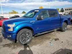 Ford salvage cars for sale: 2017 Ford F150 Supercrew