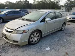 Salvage cars for sale at Augusta, GA auction: 2010 Honda Civic LX