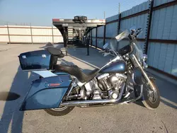 Salvage motorcycles for sale at Haslet, TX auction: 2002 Harley-Davidson Flstci