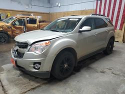 Salvage cars for sale from Copart Kincheloe, MI: 2015 Chevrolet Equinox LT