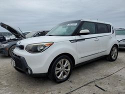 Flood-damaged cars for sale at auction: 2015 KIA Soul +