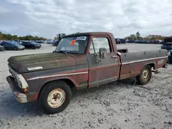 Ford salvage cars for sale: 1967 Ford F100