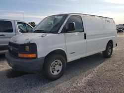 Chevrolet salvage cars for sale: 2004 Chevrolet Express G3500